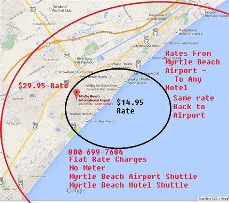 Myrtle Beach Airport Shuttle - Flat Rate - Official Site