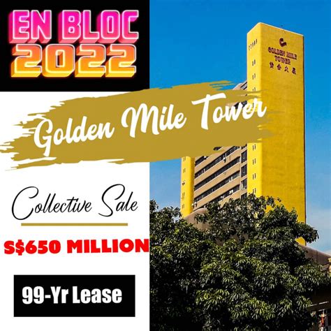 Golden Mile Tower En Bloc Sale 2022 – 6001 Beach Rd Prime D7