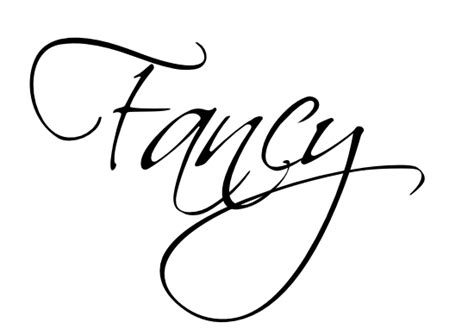 Font Fancy - ClipArt Best