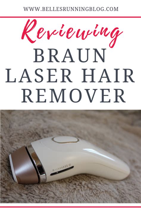 Permanent at Home Laser Hair Removal ~ Braun Silk Expert 5 Review - Belle's Running blog