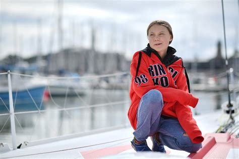 Greta Thunberg says the climate debate is slowly shifting