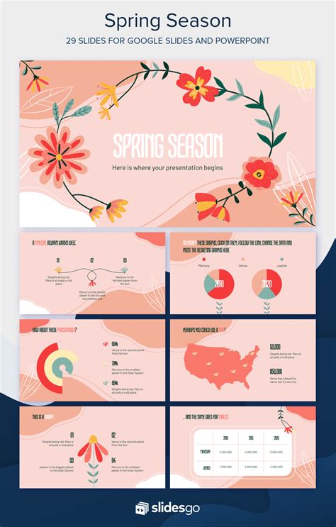 Spring Season Google Slides Theme and PowerPoint Template