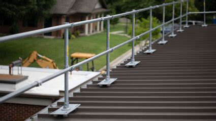 Roof Safety Railing Systems | OSHA Compliant Rooftop Guardrail