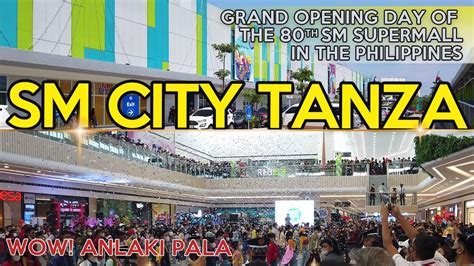 SM City Tanza Grand Opening Day Tour | 80th SM Mall in the Philippines | 4K - YouTube