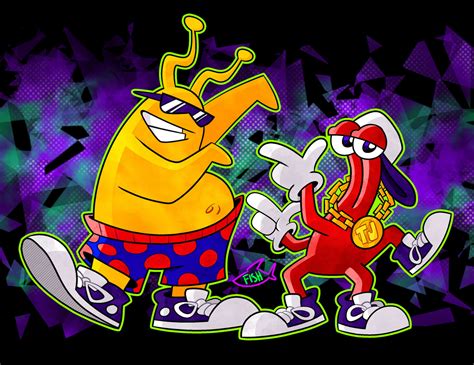 ToeJam and Earl by fishflop-art on DeviantArt