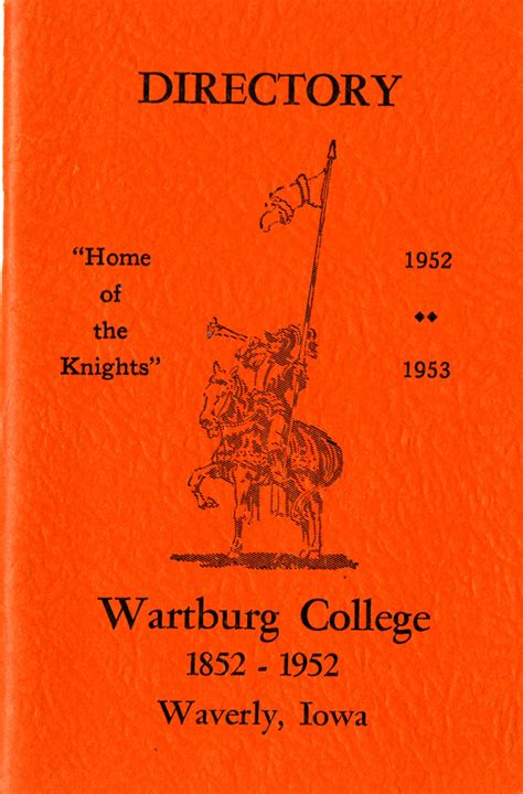 Students & Campus Life - Wartburg College Archives - LibGuides at Wartburg College: Vogel Library