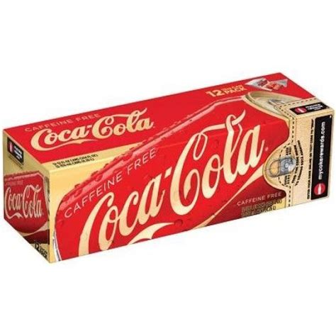 Caffeine Free Coca Cola 12 Pack Of Cans | eBay