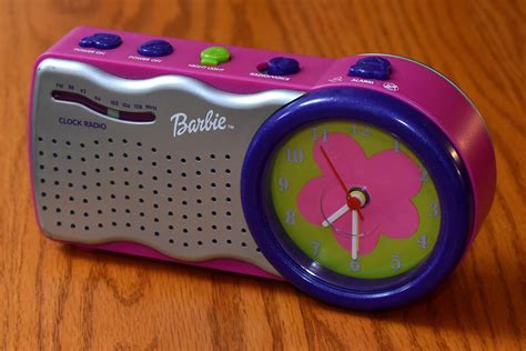 Vintage Barbie Novelty FM Clock Radio, Manufactured By Kid… | Flickr