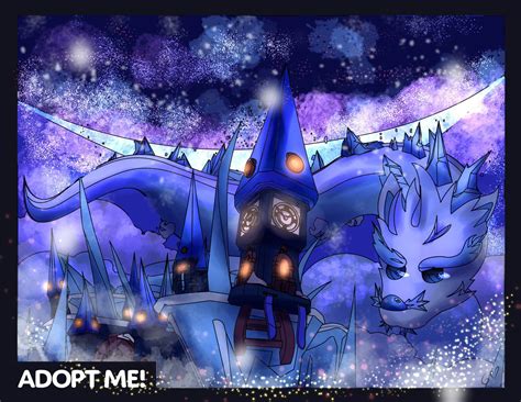 Roblox Adopt Me Coloring Pages Frost Fury
