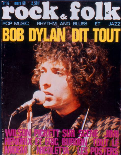 SIXTIES BEAT: Rock & Folk ( Mars 1968 ) Bob Dylan