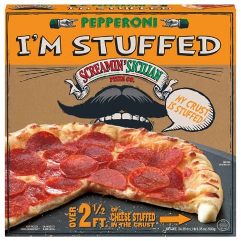 Screamin Sicilian™ Pepperoni Stuffed Crust Frozen Pizza, 24.4 oz - Kroger