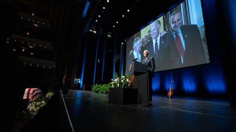 President Ballard Speaks at Sen. Harry Reid Memorial Service