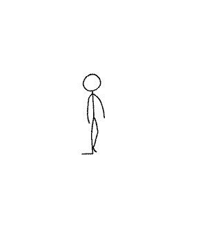 a drawing of a person standing in front of a white wall with the words, i don't know what this is