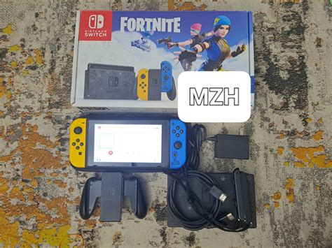 Nintendo Switch Fortnite Edition, Video Gaming, Video Game Consoles ...