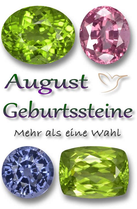 Geburtsstein für August: Was sind die drei Geburtssteine für den A...