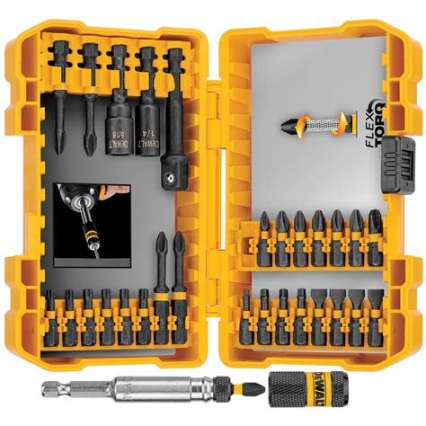 Shop DEWALT Flextorq 30-Piece Impact Driver Bit Set at Lowes.com