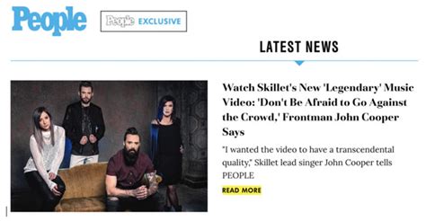 Skillet Debuts New Music Video for Hit Rock Song “Legendary”