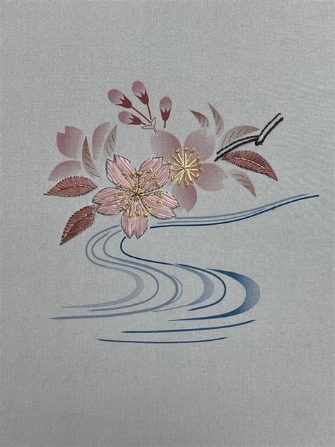 I took a Traditional Japanese Embroidery class - this took 12 hours : r ...