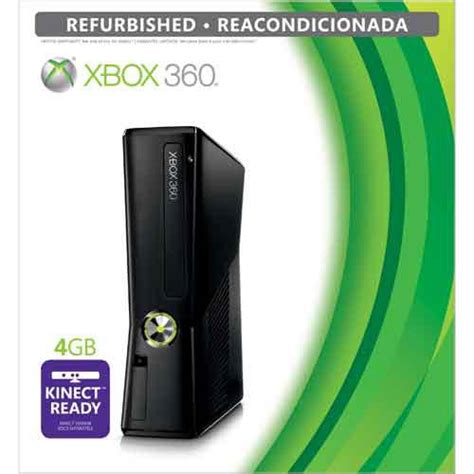 Xbox 360 3MG-40001 4GB Console-Factory Refurbished, No Games Included ...