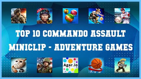 Top 10 Commando Assault Miniclip Android App - YouTube