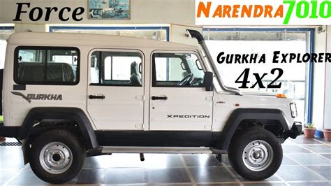 Force Gurkha Explorer 5 door 4x2 full detailed Review - YouTube