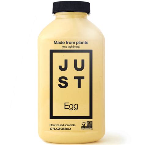 JUST Egg Vegan Plant-Based Egg Scramble | Vegan Egg Substitute - 12 oz - Vegan Black Market