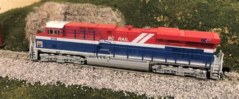 BC Rail (Canadian National 25th Ann. Heritage Unit); ES44DC N-Scale – North Valley Trains