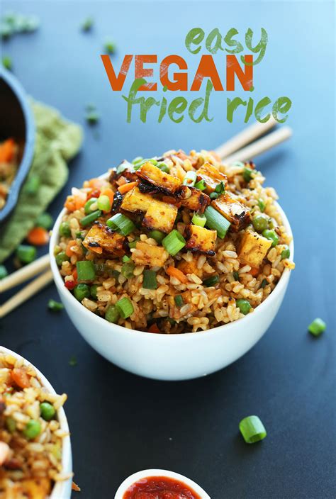 vegetarian fried rice Rice vegan fried easy recipes recipe tofu ...