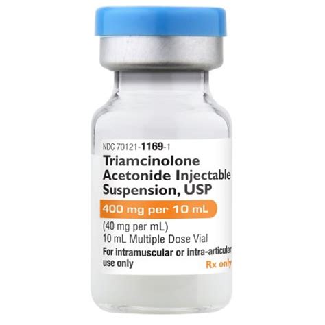 Triamcinolone Acetonide 40MG/ML Injection 10ML (Kenalog)