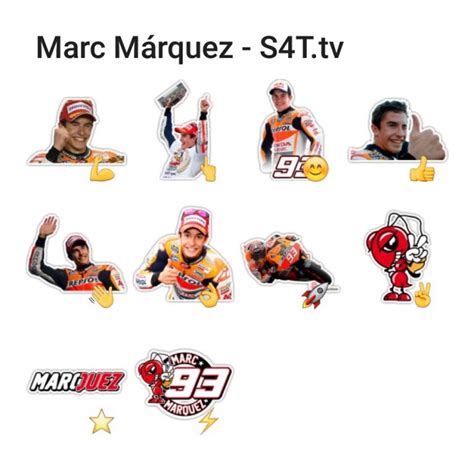 Marc Márquez Honda Motogp 2016 Stickers | Anime Movie