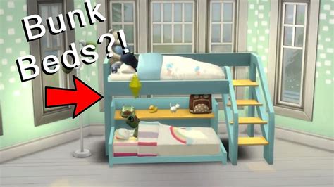 We Have Bunk Beds in The Sims 4! Kind of.