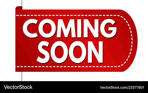 Coming soon banner design banner design Royalty Free Vector