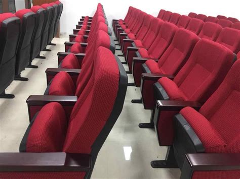 PP Back And Seat Auditorium Church Lecture Hall Chairs With Folded ...