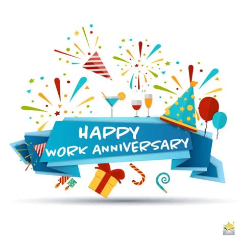 Happy Work Anniversary Signs