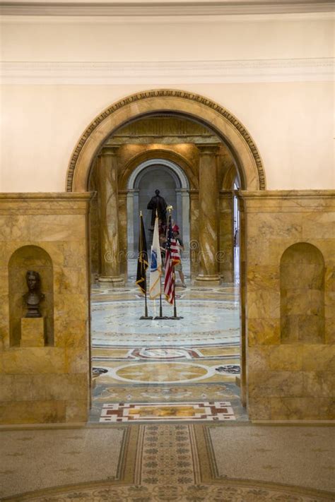 Interior of Massachusetts State House Background Editorial Stock Photo ...