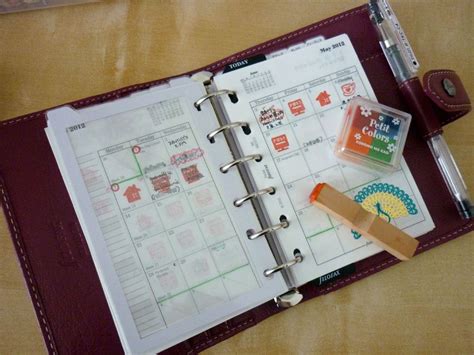 Stamps stickers for my filofax – Artofit