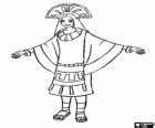 The Inca Emperor coloring page printable game