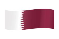 Qatar flag vector - Country flags