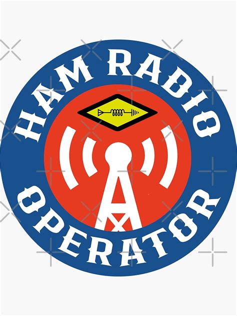 "Ham Radio" Sticker for Sale by 2djazz | Redbubble