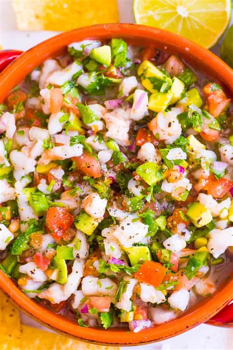 Authentic Mexican Fish Ceviche Recipe | Dandk Organizer