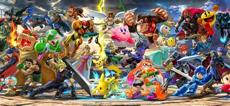 Check Out A High Resolution, Updated Panoramic Illustration Featuring Every Character In Super ...