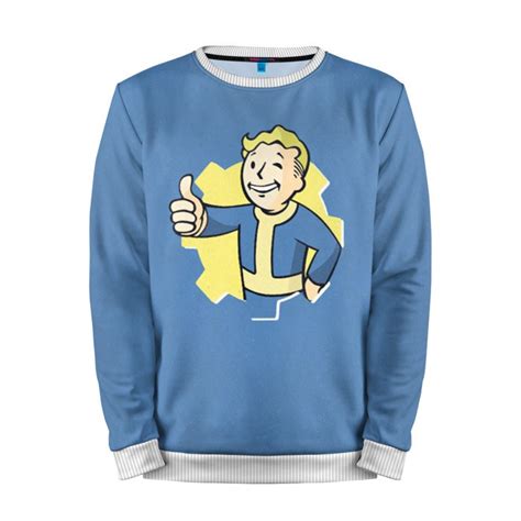 Sweatshirt Fallout Vault Boy Shelter Art - Idolstore - Merchandise And ...