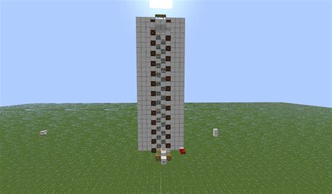 Piston elevator Minecraft Map