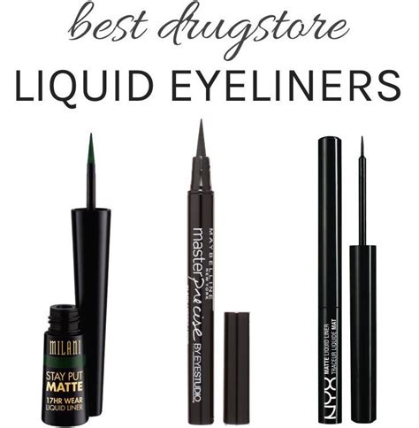 The Best Drugstore Liquid Eyeliners, All Under $10 | Drugstore eyeliner liquid, Drugstore ...