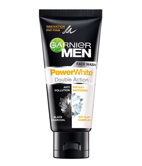 Garnier Men Power White Complete Double Action Face Wash - 100 gm: Buy Garnier Men Power White ...