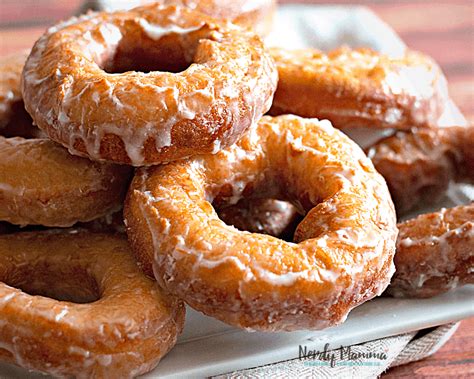 Amish Glazed Donuts - An Old Fashioned Donut Recipe - Nerdy Mamma