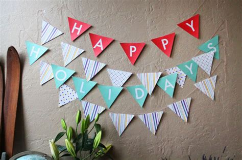 DIY Basics: Pennant Flag Banners (+ Free Printables!) | Brit + Co