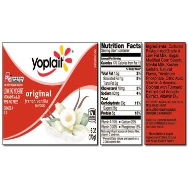 Yoplait Original FRENCH VANILLA Yogurt reviews in Yogurt - ChickAdvisor