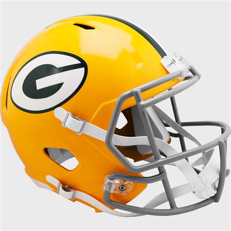 Buy NFL Green Bay Packers Throwback 1961-1979 Full Size REPLICA Helmet – ProFootballStuff