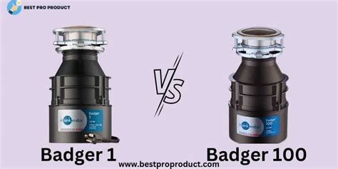 Badger 1 vs Badger 5 - Detailed Comparison